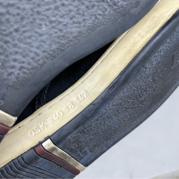 Osklen Mens Bossanova Nobuck Black Sneakers sz 42 US 8 - Picture 7 of 10